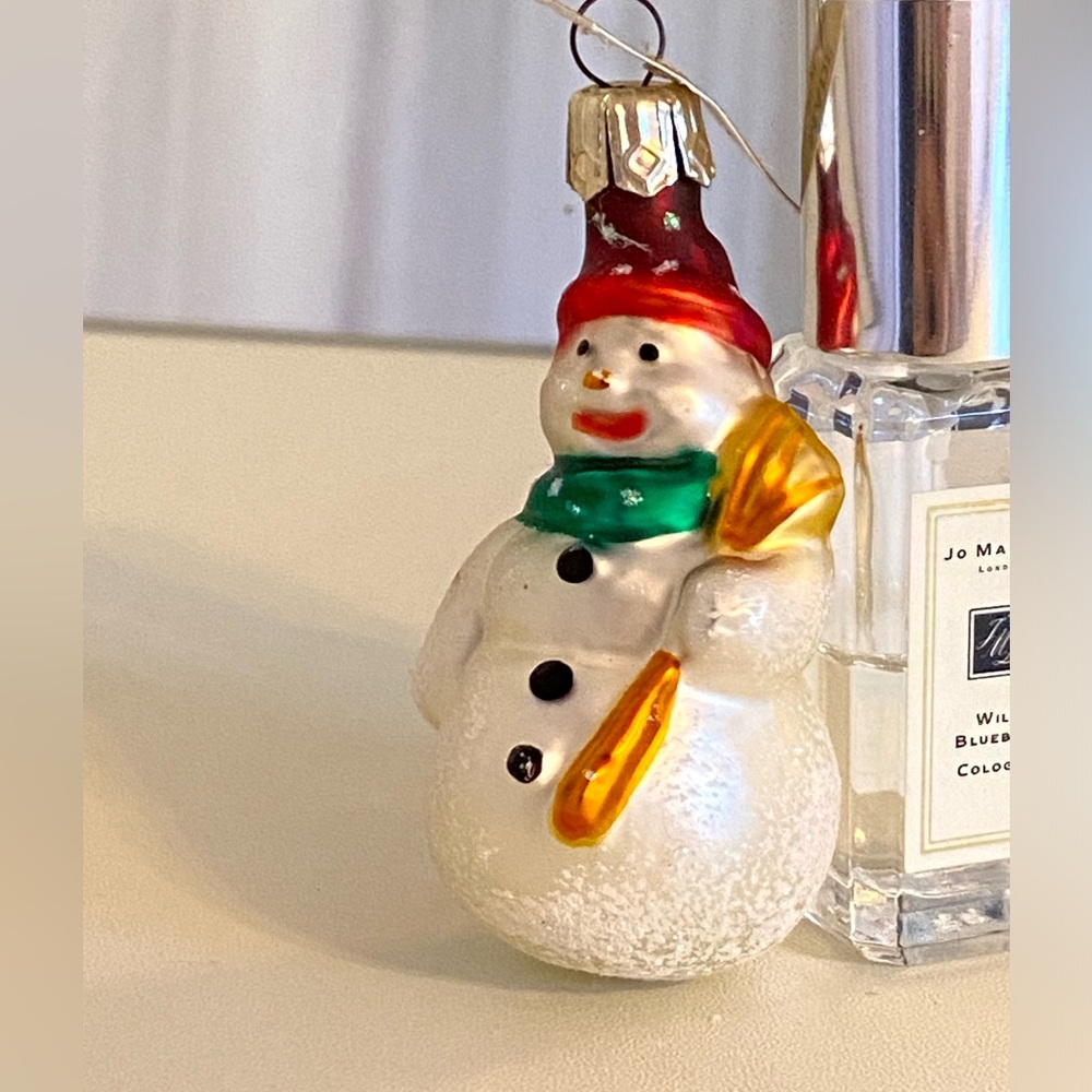 VINTAGE Varsovia Frosty Snowman Ornament